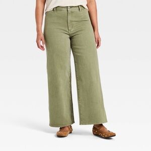 NEW Universal Thread Sailer Wide Leg Ankle Jeans